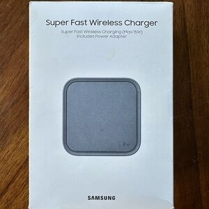 Samsung Super Fast Wireless Charger - Gray